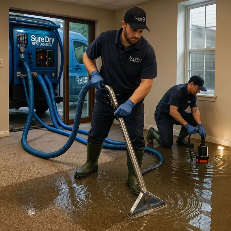 Water Extraction and Removal process in Westport, CT